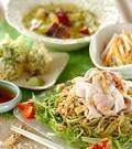 「茶そばの豚シャブゴマサラダ」の献立