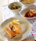 「牛肉春巻き」の献立