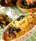 「シーフードマカロニグラタン」の献立