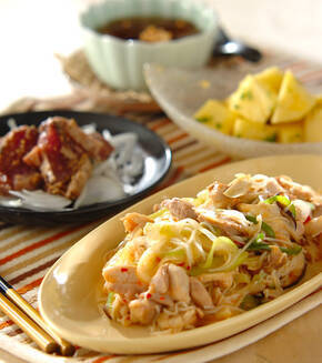 マーボー素麺の献立