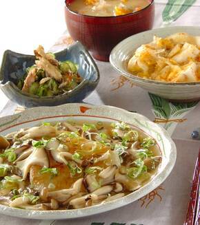 あんかけ大根ステーキの献立