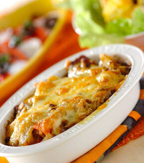 納豆カレードリアの献立