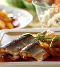 「サンマのピリ辛煮」の献立