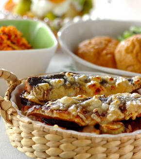 イワシのご飯グラタンの献立