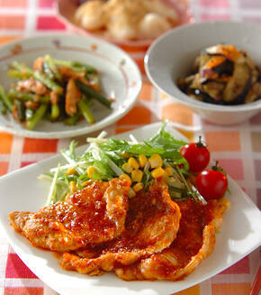 豚の生姜焼き 洋風タレが決め手 混ぜるだけ！簡単15分で出来るの献立