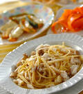 「タラのパスタ」の献立