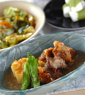 豚肉のトロトロあんかけの献立