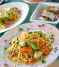 「アボカドスパゲティー」の献立