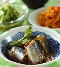 「イワシのショウガみそ煮」の献立