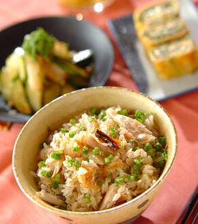 西京焼きご飯の献立