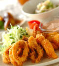 「シーフードフライ」の献立