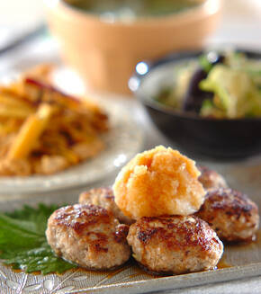 レンコンの肉団子の献立