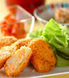 鮭コロッケの献立