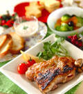 「スパイシーチキンソテー」の献立