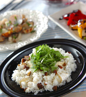 カマンベールチーズの混ぜご飯の献立