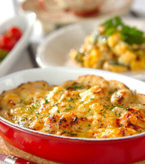 ニョッキグラタンの献立