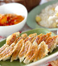 「タケノコ入り焼き餃子」の献立