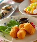 「生トウモロコシで!たっぷりコーンコロッケ」の献立