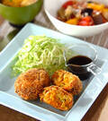 「ツナ入りカレーコロッケ」の献立
