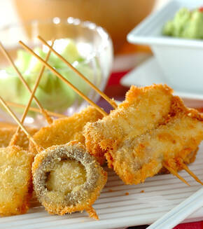 サクサク串揚げの献立