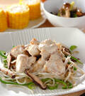 「梅マヨダレ和えチキンソテー」の献立