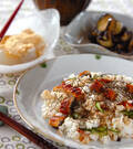 「ウナギの混ぜご飯」の献立