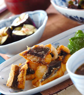 皮までおいしい！イサキの唐揚げの献立