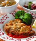 「ミラノ風カツレツ」の献立
