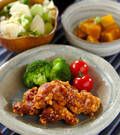 「鶏もも肉の竜田揚げ」の献立