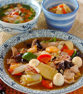 定番大皿中華！本格具だくさん八宝菜の献立