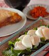 野菜と一緒にヘルシー！ホタテのお造りの献立