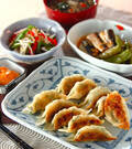 「ゴママヨダレ餃子」の献立