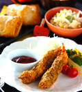 「ささ身と大葉のエビフライ」の献立