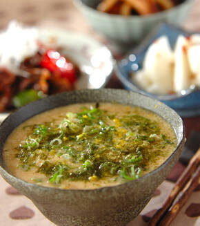 トロロ麦ご飯の献立