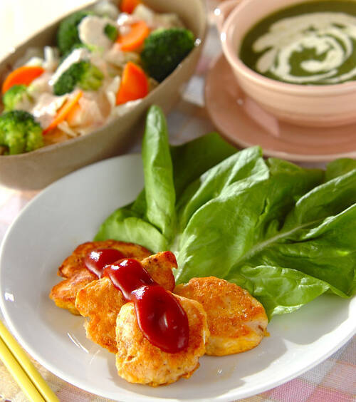 ふんわり 鶏ささみのピカタ の献立 レシピ E レシピ 料理のプロが作る簡単レシピ 12 02 02公開の献立です