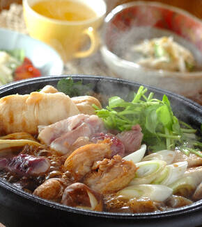 鶏肉のすき焼きの献立