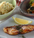 「洋食の基本!ふっくらブリのムニエル」の献立