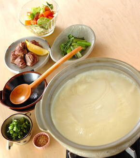 豆乳湯豆腐の献立