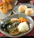 「サバのサッパリおろしのせ」の献立