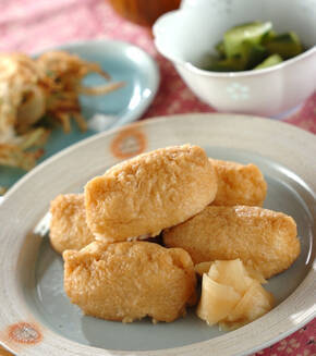 稲荷寿司の献立