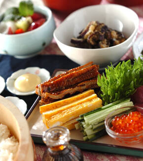 みんなでワイワイ！いろいろ手巻き寿司の献立