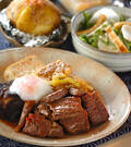 「すき焼き風ステーキ」の献立