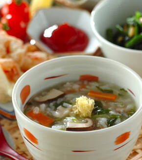 あんかけ粥の献立