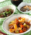 具だくさん酢豚の献立