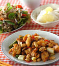 「鶏肉とピーナッツの炒め物」の献立