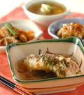 「鯛の梅あんかけ」の献立