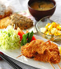 「カラッと串カツ」の献立