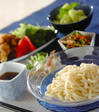 手打ち冷やしうどんの献立