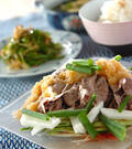 「牛肉の冷しゃぶサラダ仕立て」の献立