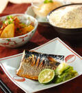 「こんがりサバの塩焼き」の献立